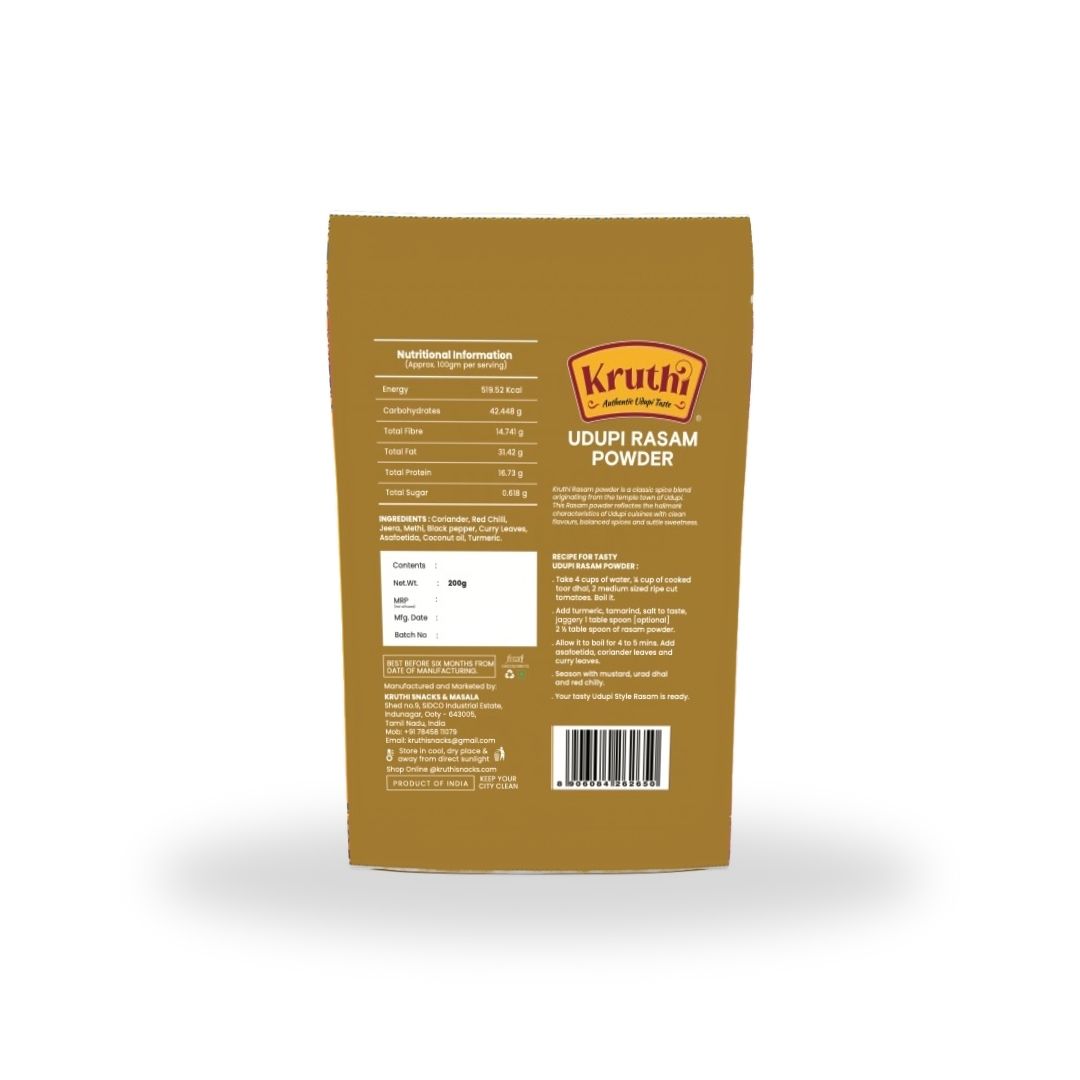 Udupi Rasam Powder